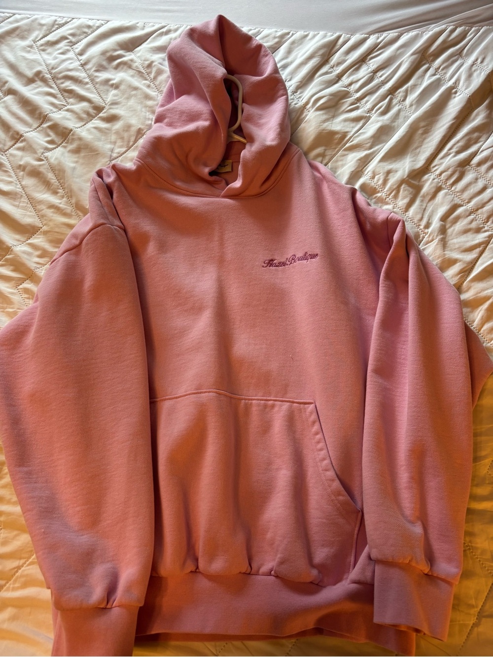 Pink Women’s Pullover Hoodie Sweatshirt